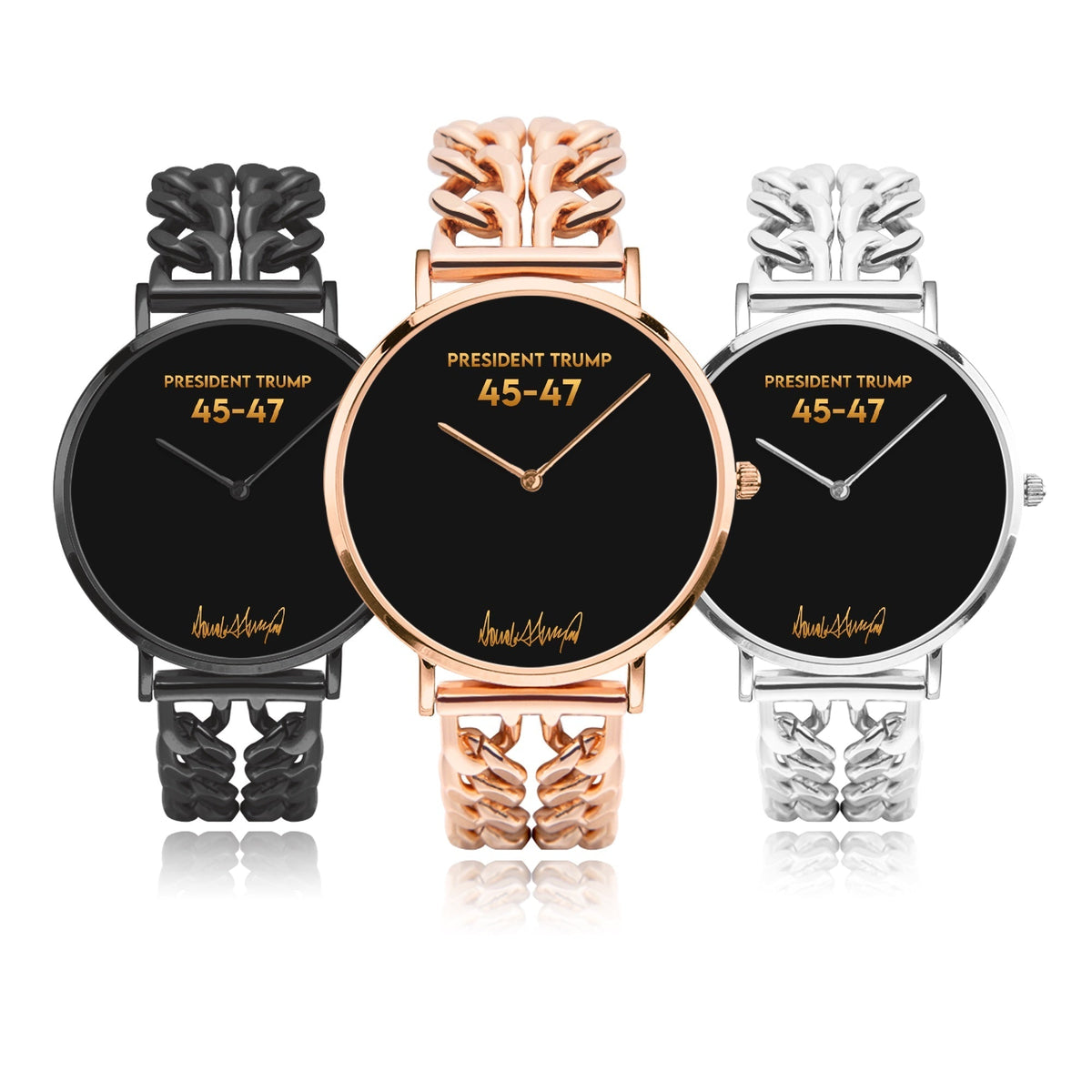 President Trump  45 - 47 Strap Quartz Watch