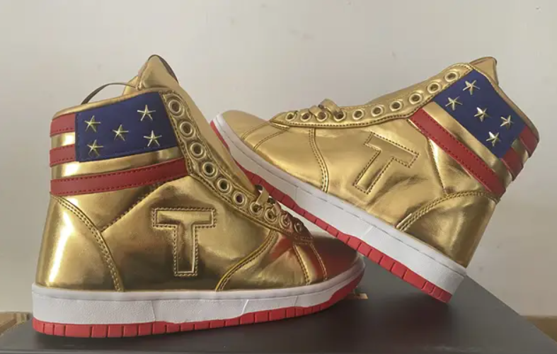 Donald J. Trump Sneakers Never Surrender