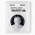President Trump First 2025 Edition Silver Medallion
