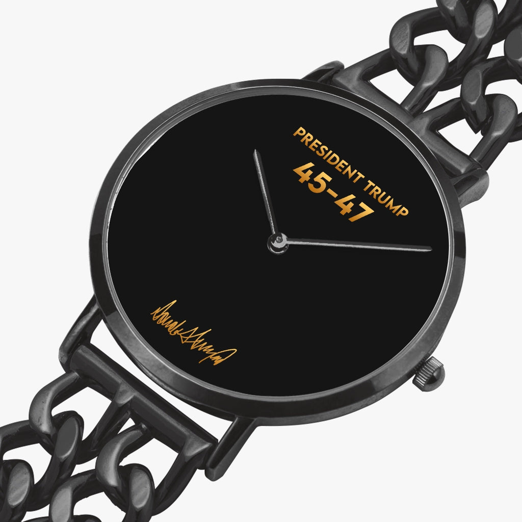 President Trump  45 - 47 Strap Quartz Watch