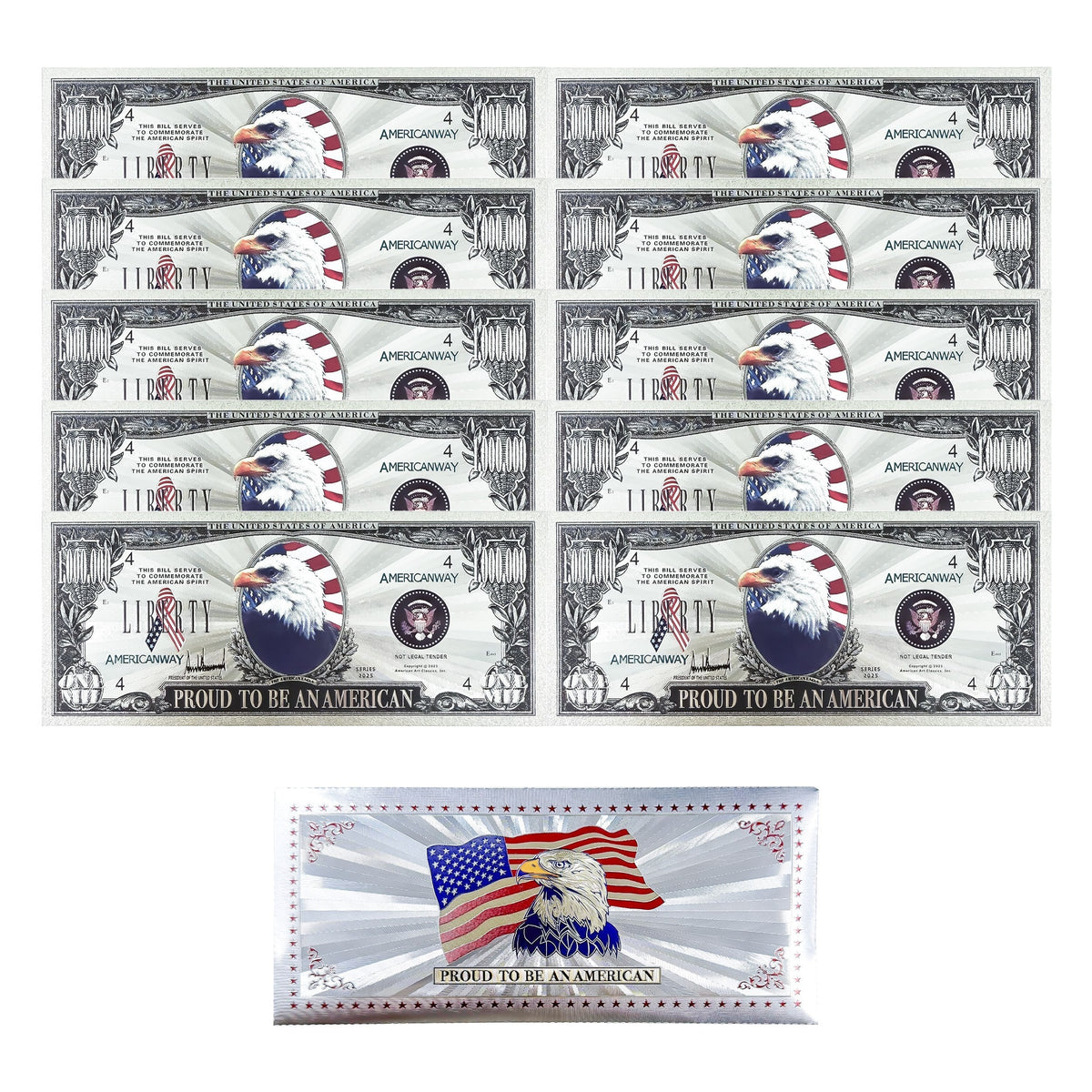 One Million Silver Eagle Bill