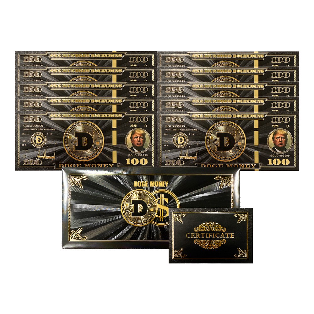 Trump D.O.G.E Bucks Bills - Certified